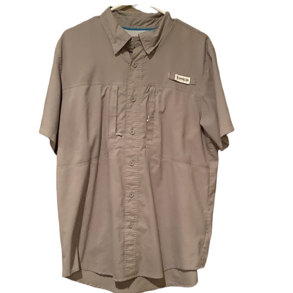 Magellan Grey Fishing  Shirt